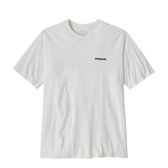 Patagonia P-6 Logo Responsibili-Tee Fiber White
