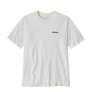 Patagonia P-6 Logo Responsibili-Tee Fiber White