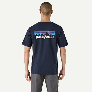 Patagonia P-6 Logo Responsibili-Tee New Navy