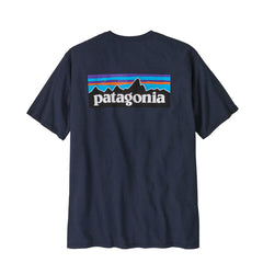 Patagonia P-6 Logo Responsibili-Tee New Navy