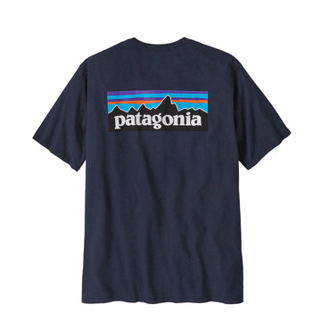 Patagonia P-6 Logo Responsibili-Tee New Navy