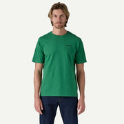 Patagonia P-6 Logo Responsibili-Tee P-6 Outline / Heartleaf Green - Parasol Store