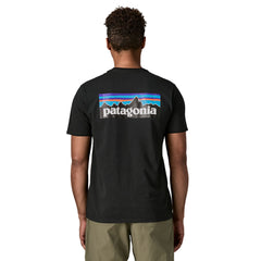 Patagonia P-6 Logo Responsibili Tee Black