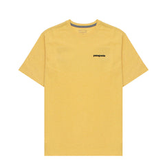 Patagonia P-6 Logo Responsibili Tee Milled Yellow - Parasol Store