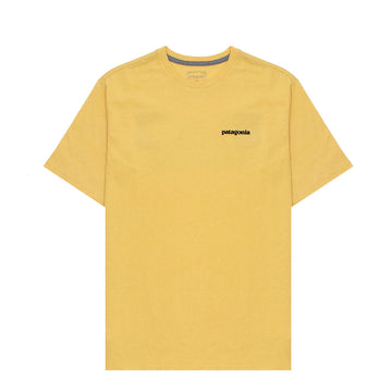 Patagonia P-6 Logo Responsibili Tee Milled Yellow - Parasol Store