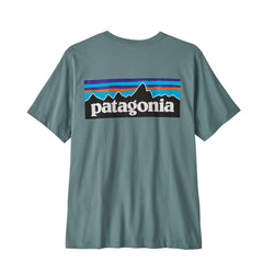 Patagonia P-6 Logo T-Shirt Blue Sage