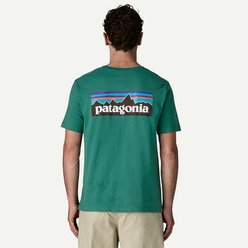 Patagonia P-6 Logo T-Shirt Gem Green - Parasol Store