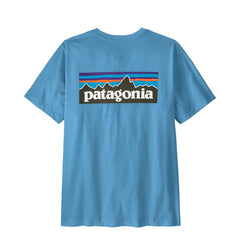 Patagonia P-6 Logo T-Shirt Shore Blue - Parasol Store