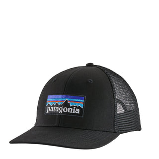 Patagonia P-6 Logo Trucker Hat Black - Parasol Store