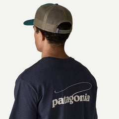 Patagonia P-6 Logo Trucker Hat Cascade Green - Parasol Store