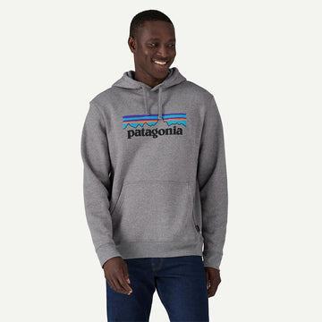 Patagonia P-6 Logo Uprisal Hoody Gravel Heather