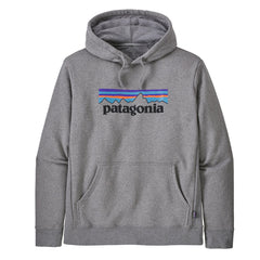 Patagonia P-6 Logo Uprisal Hoody Gravel Heather - Parasol Store