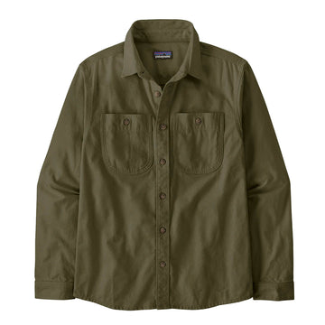 Patagonia Point Reyes Canvas Shirt Basin Green - Parasol Store