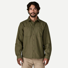 Patagonia Point Reyes Canvas Shirt Basin Green - Parasol Store