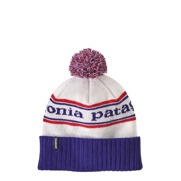 Patagonia Powder Town Beanie Park Stripe Barnacle Blue - Parasol Store