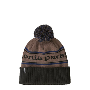 Patagonia Powder Town Beanie Park Stripe Marlow Brown - Parasol Store