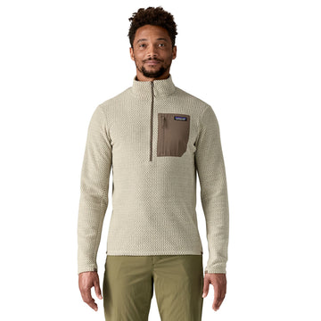 Patagonia R1 Air Fleece Zip Neck Pelican