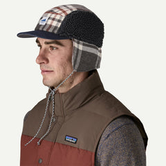 Patagonia Range Earflap Cap Catch Ink Black - Parasol Store
