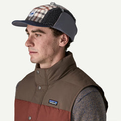 Patagonia Range Earflap Cap Catch Ink Black - Parasol Store