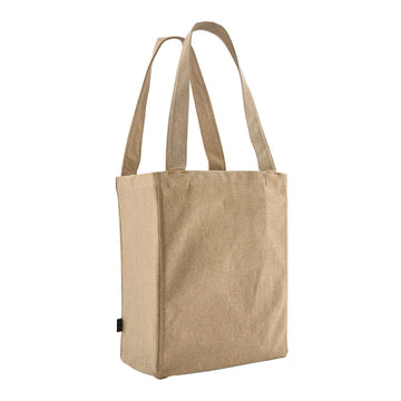Patagonia Recycled Market Tote Repair Shop Classic Tan