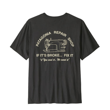 Patagonia Repair Shop T-Shirt Ink Black