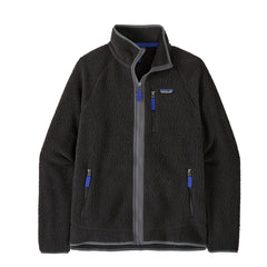 Patagonia Retro Pile Fleece Jacket Black / Forge Grey - Parasol Store