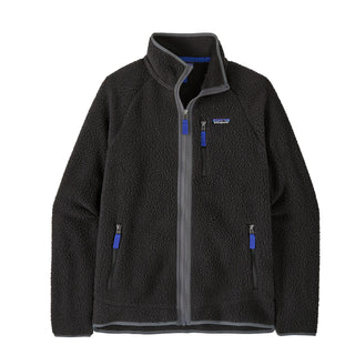 Patagonia Retro Pile Fleece Jacket Black / Forge Grey - Parasol Store