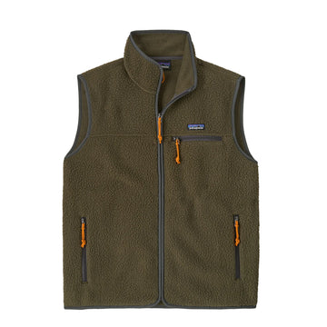 Patagonia Retro Pile Fleece Vest Basin Green