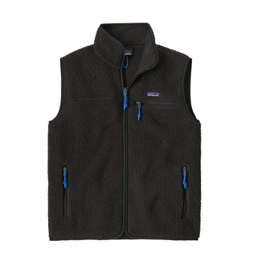 Patagonia Retro Pile Fleece Vest Black