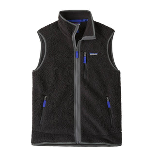 Patagonia Retro Pile Fleece Vest Black / Forge Grey - Parasol Store