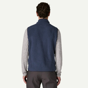 Patagonia Retro Pile Fleece Vest New Navy w/Sunken Blue