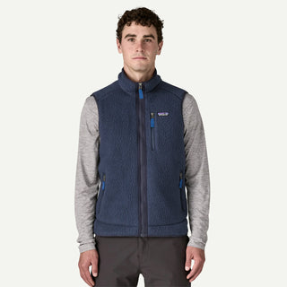 Patagonia Retro Pile Fleece Vest New Navy w/Sunken Blue