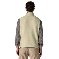 Patagonia Retro Pile Fleece Vest Pelican w/Smolder Blue - Parasol Store