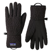 Patagonia Retro Pile Gloves Black - Parasol Store