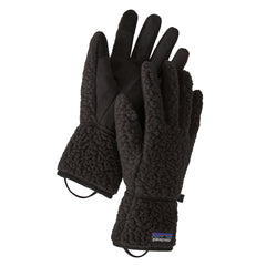 Patagonia Retro Pile Gloves Black - Parasol Store