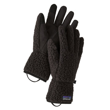 Patagonia Retro Pile Gloves Black - Parasol Store