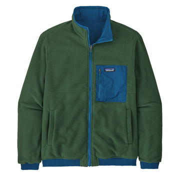 Patagonia Reversible Shelled Microdini Fleece Jacket Endless Blue - Parasol Store