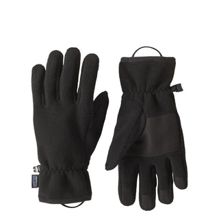 Patagonia Synchilla Fleece Gloves Black Solid - Parasol Store