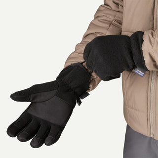 Patagonia Synchilla Fleece Gloves Black Solid - Parasol Store