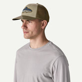 Patagonia Take a Stand Trucker Hat Wild Waterline / River Rock Green
