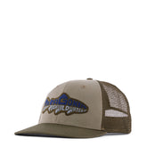 Patagonia Take a Stand Trucker Hat Wild Waterline / River Rock Green