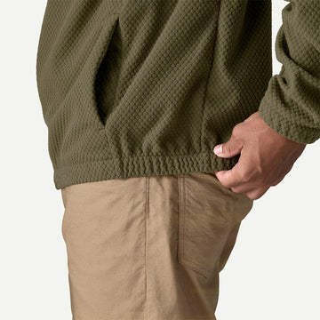 Patagonia Textured Fleece Hoody Black - Parasol Store