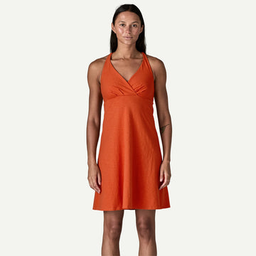 Patagonia Womens Amber Dawn Dress Earthen Thin Ice