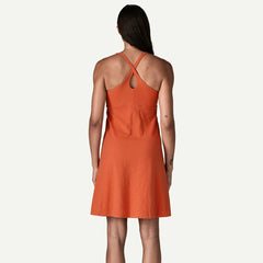 Patagonia Womens Amber Dawn Dress Butterfly Geo Weathered Stone