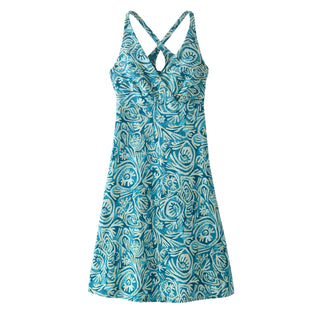 Patagonia Womens Amber Dawn Dress Earthen Thin Ice