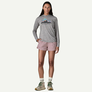 Patagonia Womens Barely Baggies Shorts 2 1/2 in. Quiet Violet