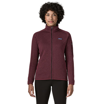 Patagonia Womens Better Sweater Fleece Jacket Berry Fig