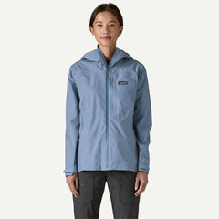 Patagonia Womens Boulder Fork Rain Jacket Barnacle Blue - Parasol Store