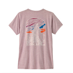 Patagonia Womens Cap Cool Daily Shirt Cloud Crag Quiet Violet