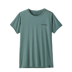 Patagonia Womens Cap Cool Daily Shirt Mother Rays Blue Sage Light Blue Sage X-Dye